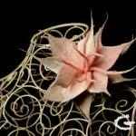 Felted Flower Brooch