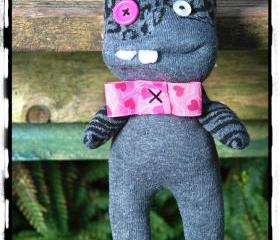 Handmade Sock Monster, Children toy